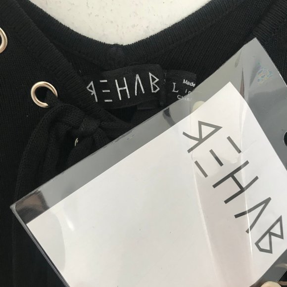 Rehab Lace up Bodysuit - Picture 3 of 3